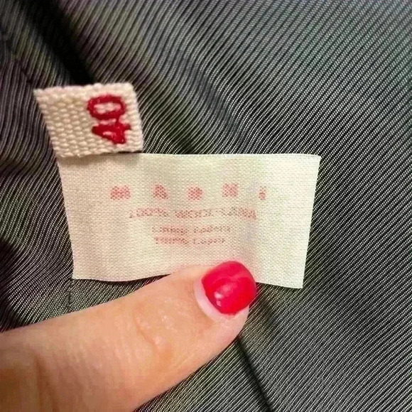 Marni wool gray blazer - Picture 3 of 6